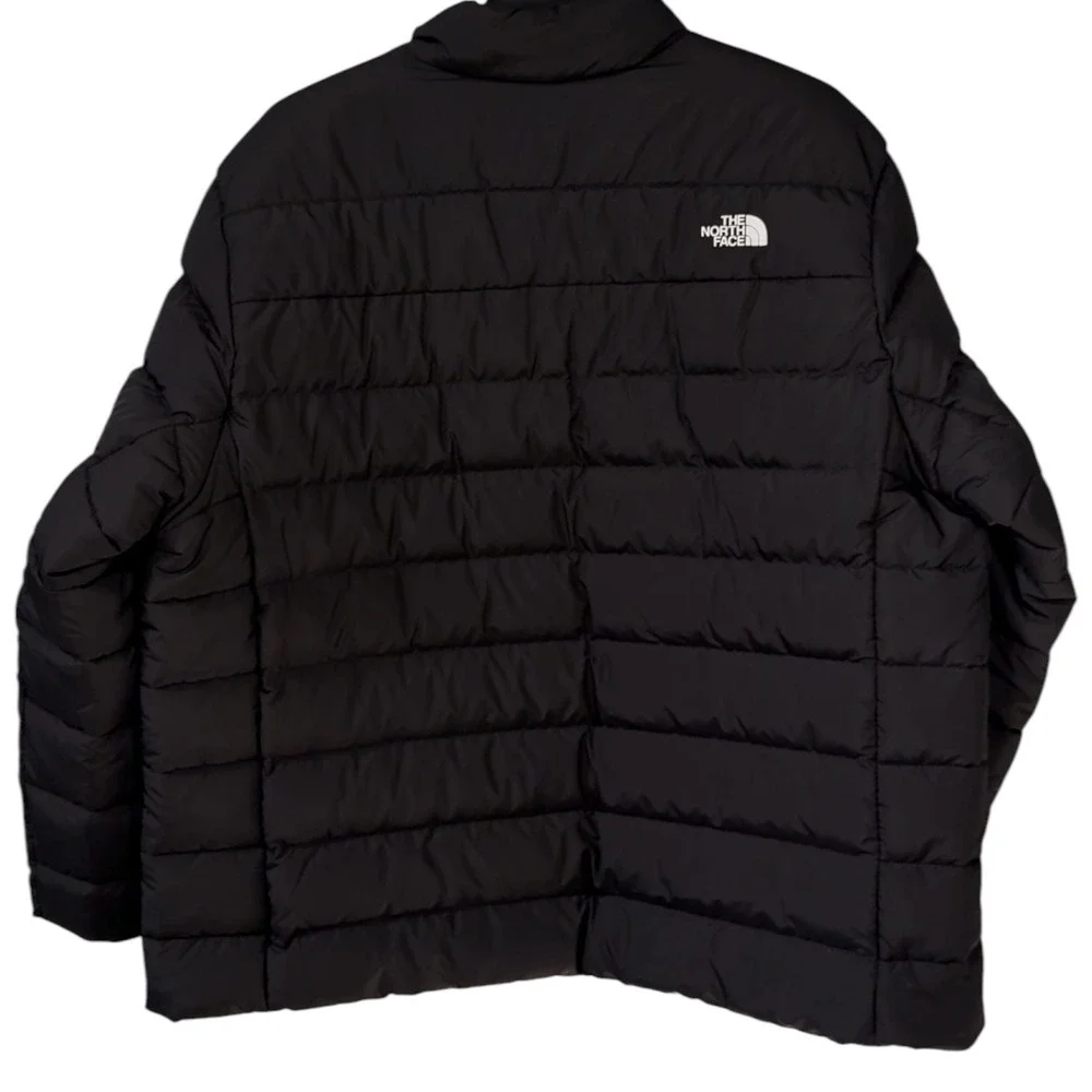 The North Face Aconcagua 3 Men's Big & Tall 4XB Down Hooded Jacket Black NWT